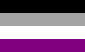 The Pride flag for Asexual people.